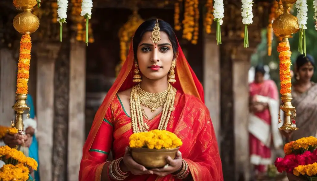 Transgender worshiping Bahuchara Mata