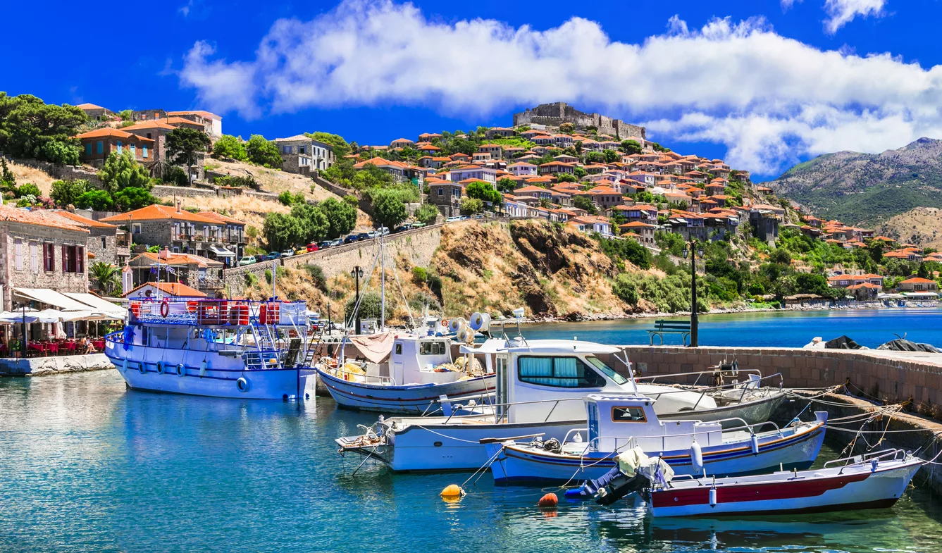 Greek island of Lesbos