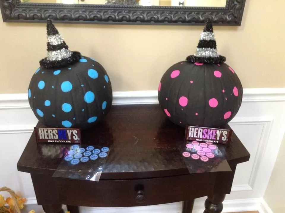 Halloween-themed Gender Reveal