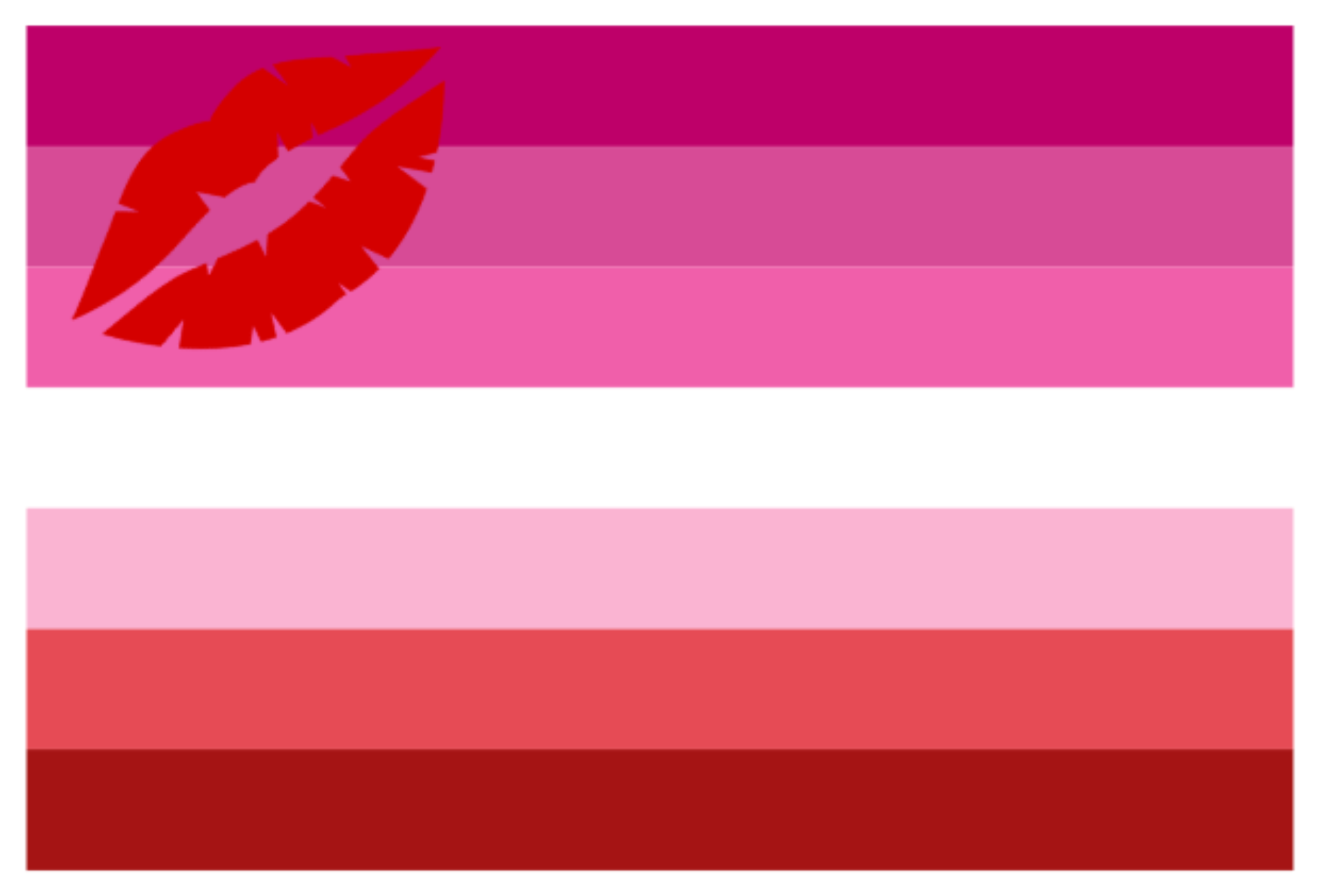 Lipstick Lesbian Symbol